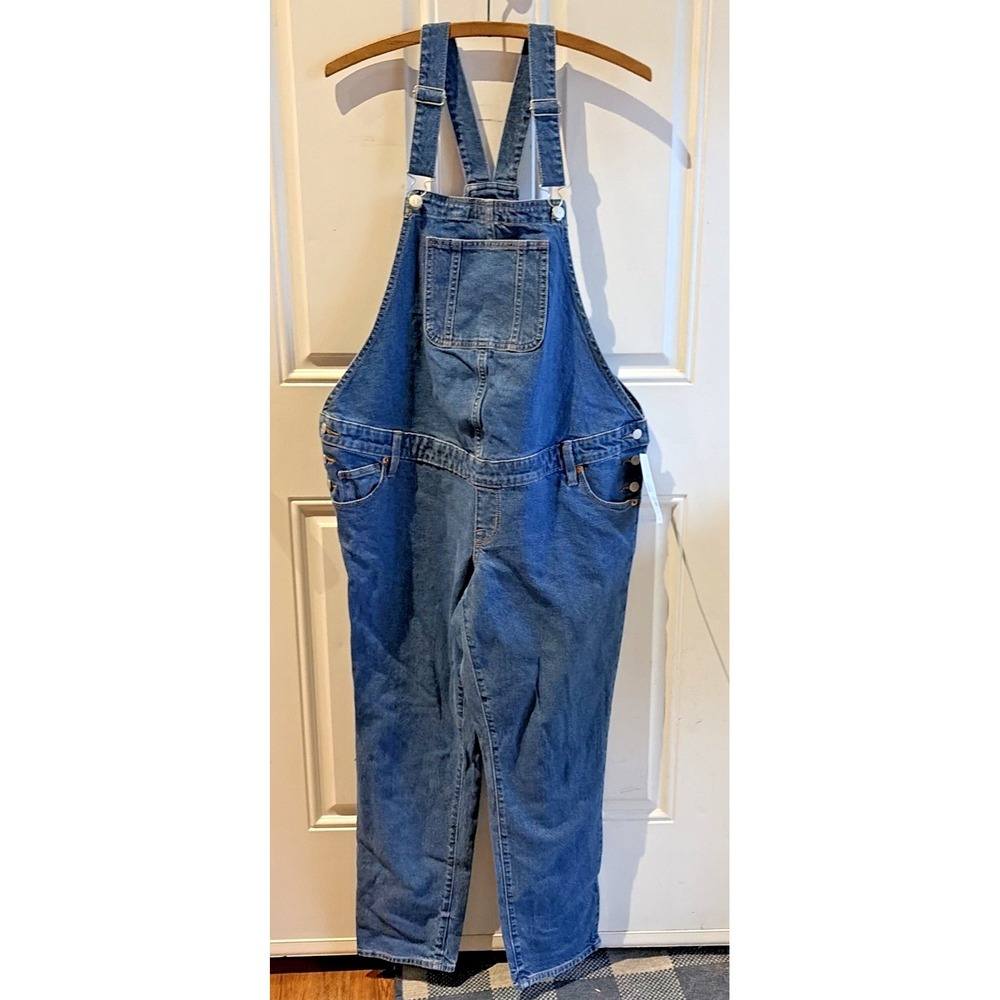Ingrid & Isabel Maternity Bib Overalls - Size 8 NWT